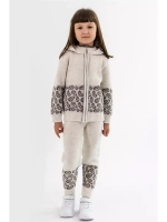 Кофта вязаная с капюшоном