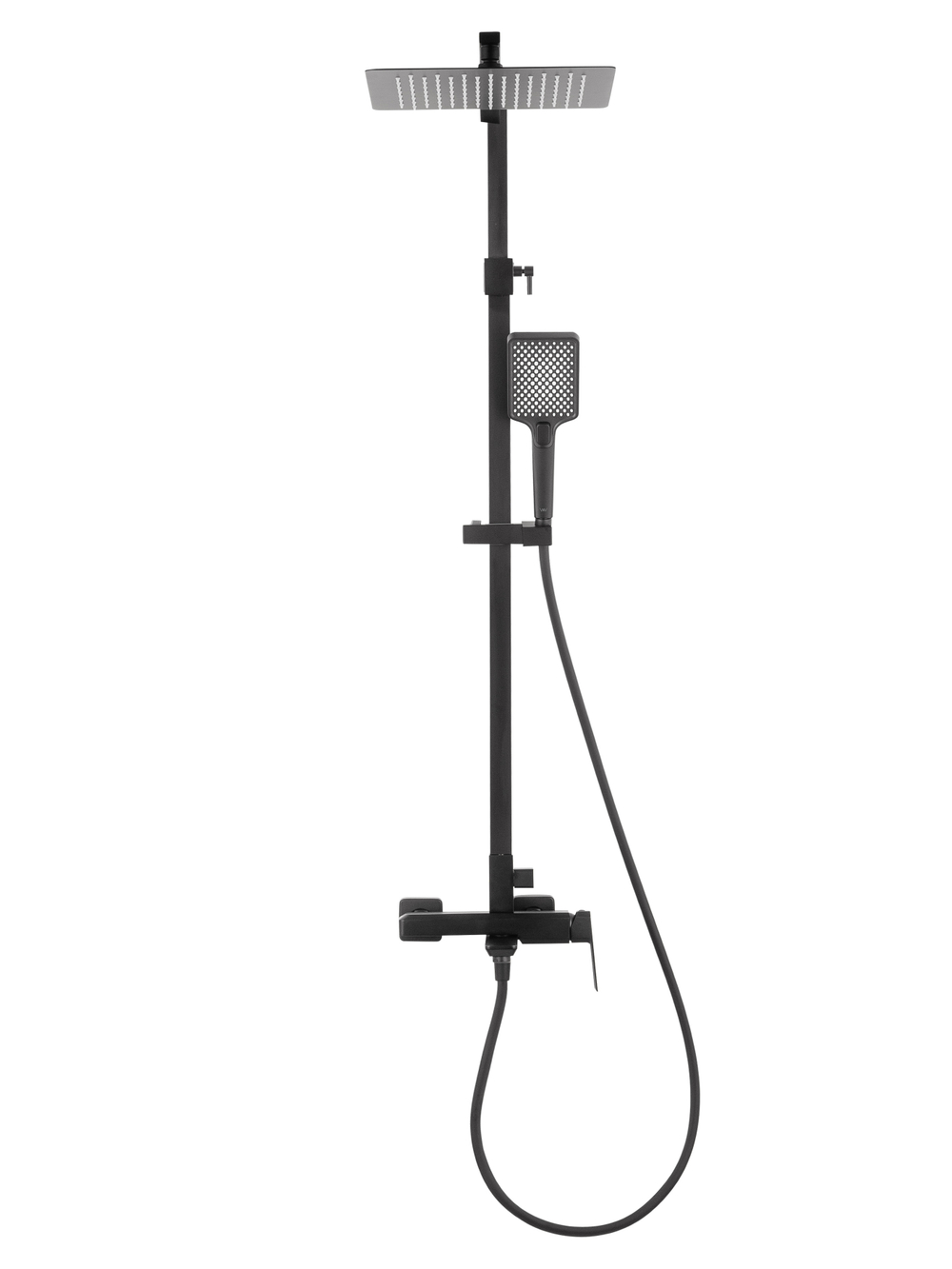 Душевая система WONZON & WOGHAND DIAMOND, Черный матовый (WW-88739011-MB)
