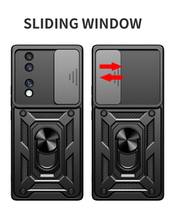 Чехол с кольцом Bumper Case для Honor 70