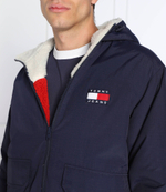двухсторонняя куртка sherpa Tommy Jeans - темно-синий(DM0DM14455)