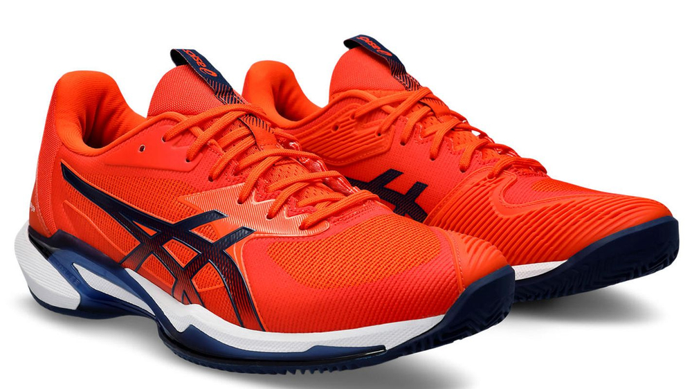Теннисные кроссовки Asics Solution Speed FF 3 Clay - koi/blue expanse