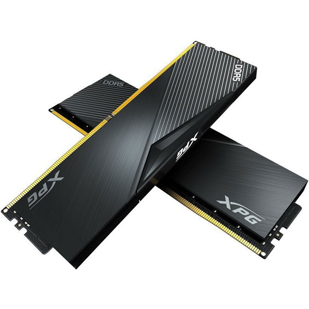 Модуль памяти DIMM DDR5 32Gb, 6400Mhz, 2x16Gb, ADATA XPG Lancer Black (AX5U6400C3216G-DCLABK)