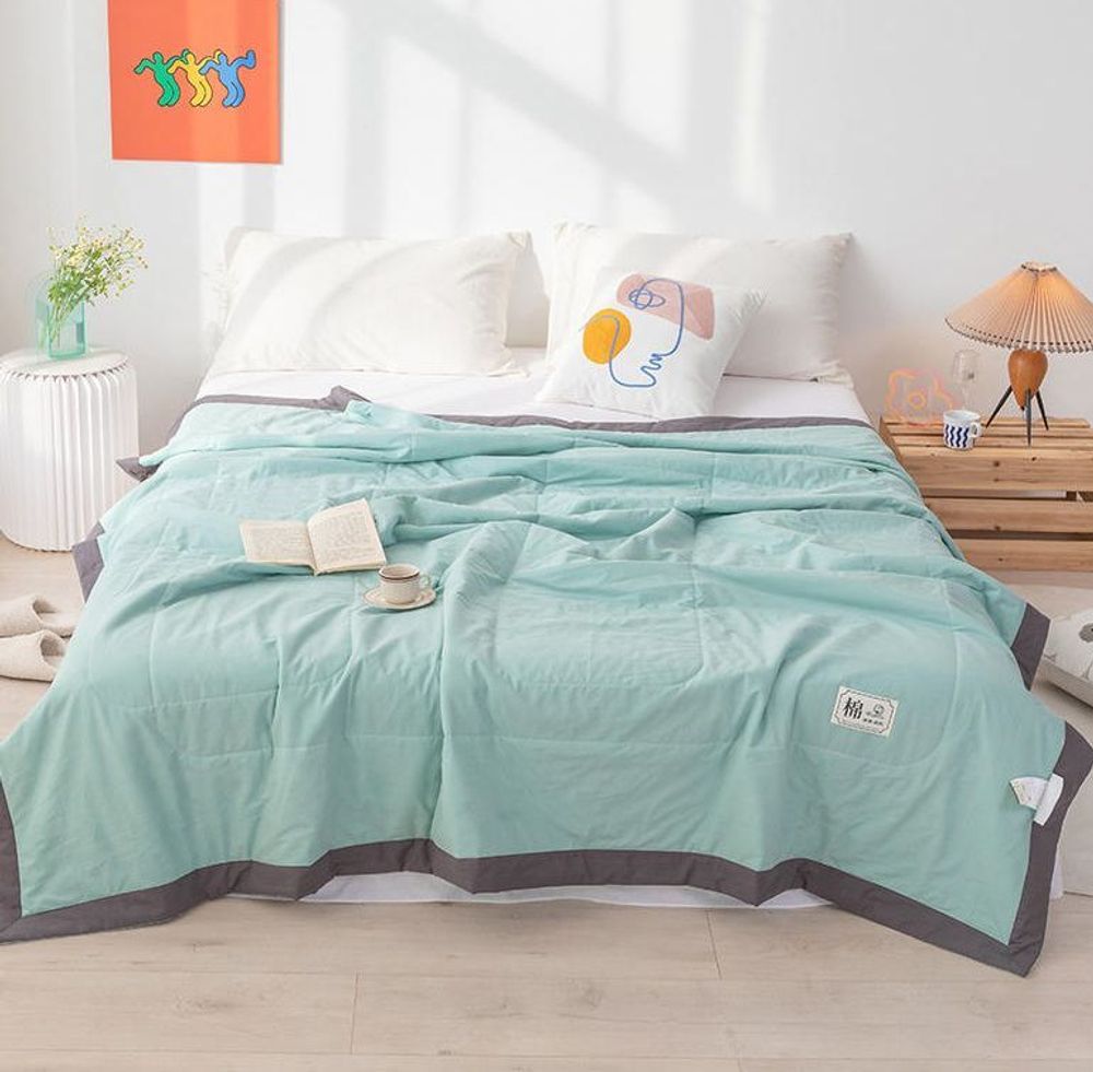 ZEPHYR HOME Одеяло летнее 200х230 Двуспалка Мятное