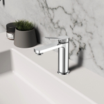 Смеситель для раковины Vincea Arco VBF-4AR01CH, хром