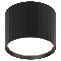 Светильник настенно-потолочный спот ЭРА OL39 BK под GX53 IP20 черный