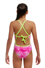 Купальник FUNKITA Girl's Pink Caps