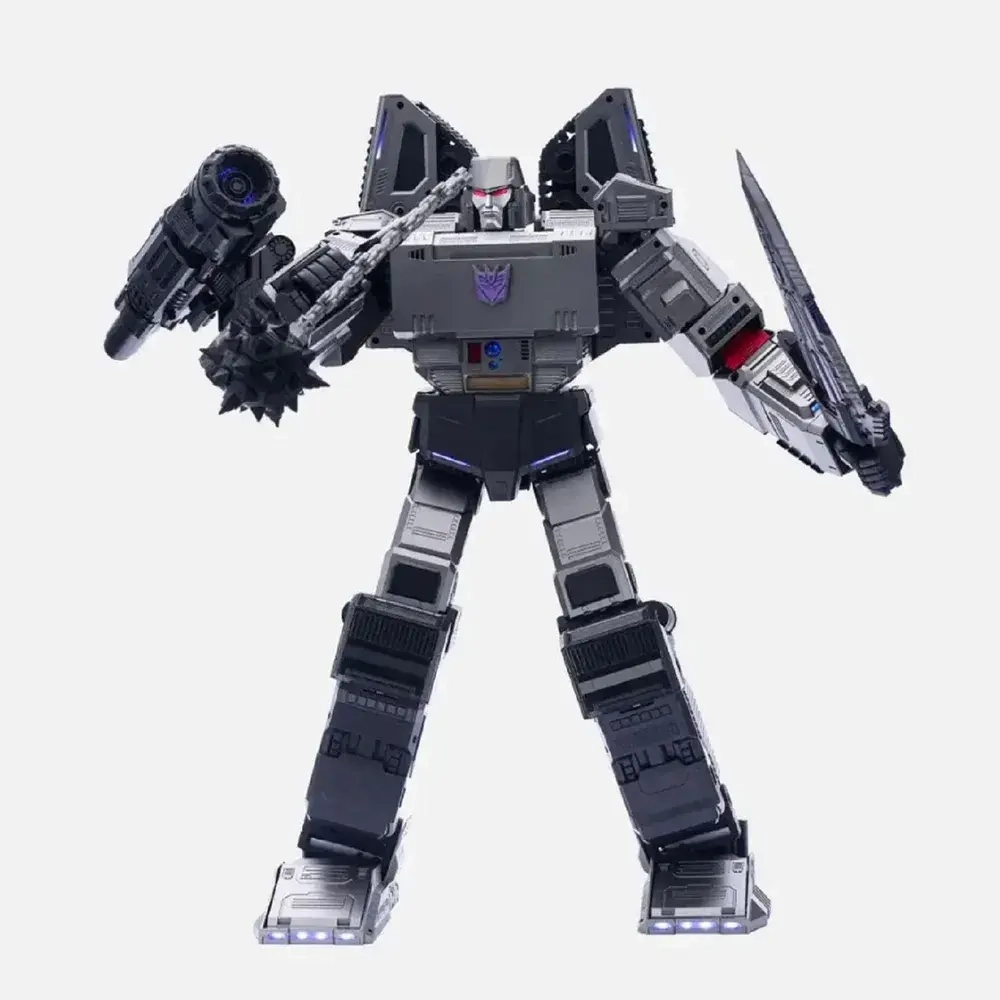 Трансформирующийся программируемый робот с голосовым управлением Robosen Hasbro Megatron Flagman (English version)