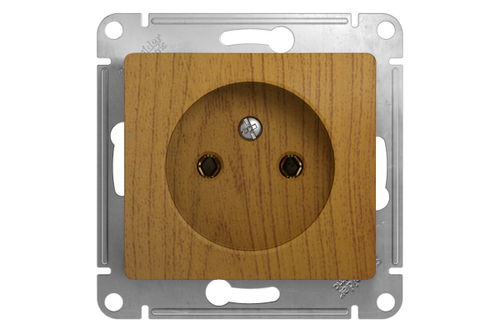 Розетка 1-м СУ б/з защ.штор. бук Schneider