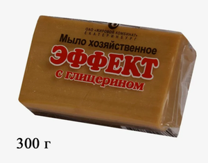 ХОЗЯЙСТВЕННОЕ МЫЛО ЭФФЕКТ 78% 300ГР