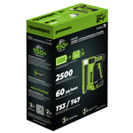 Гвозде-/ Скобозабиватель (степлер) акк. Greenworks G24CS10, 24V, 60 уд/мин, скобы Т53, гвозди Т47,1х2Ач,ЗУ,кор (3400107CUA)