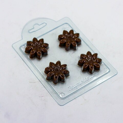 Пластиковая форма для шоколада "Бадьян"