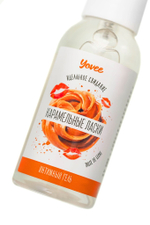 Съедобная гель-смазка Yovee «Карамельные ласки» с Д-пантенолом и вкусом Dulce de Leche - 50 мл.