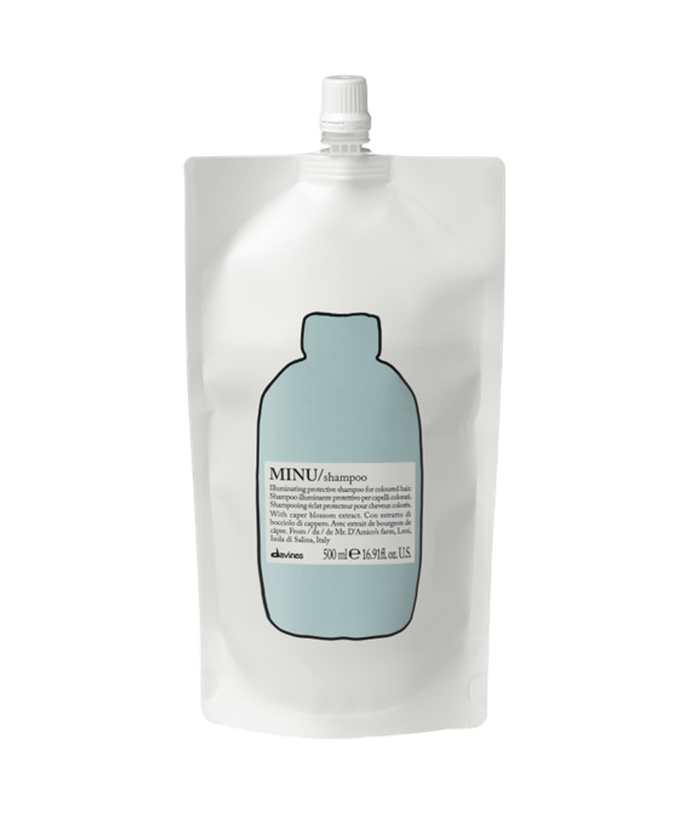 DAVINES Рефил шампуня для сохранения косметического цвета волос Minu