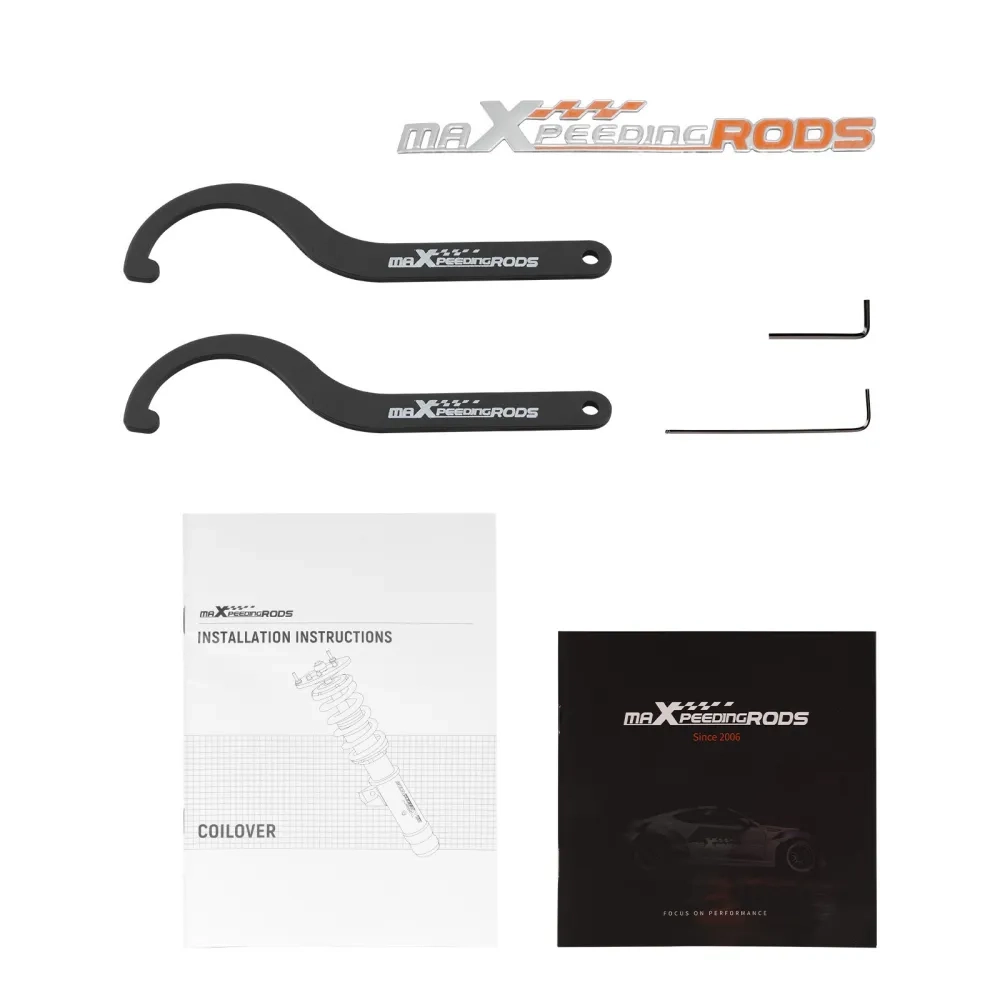 Комплект для автомобиля Audi A6 / A6 QUATTRO C7 12-18 MaXpeedingrods T6 Adjustable Coilovers Lowering Kit