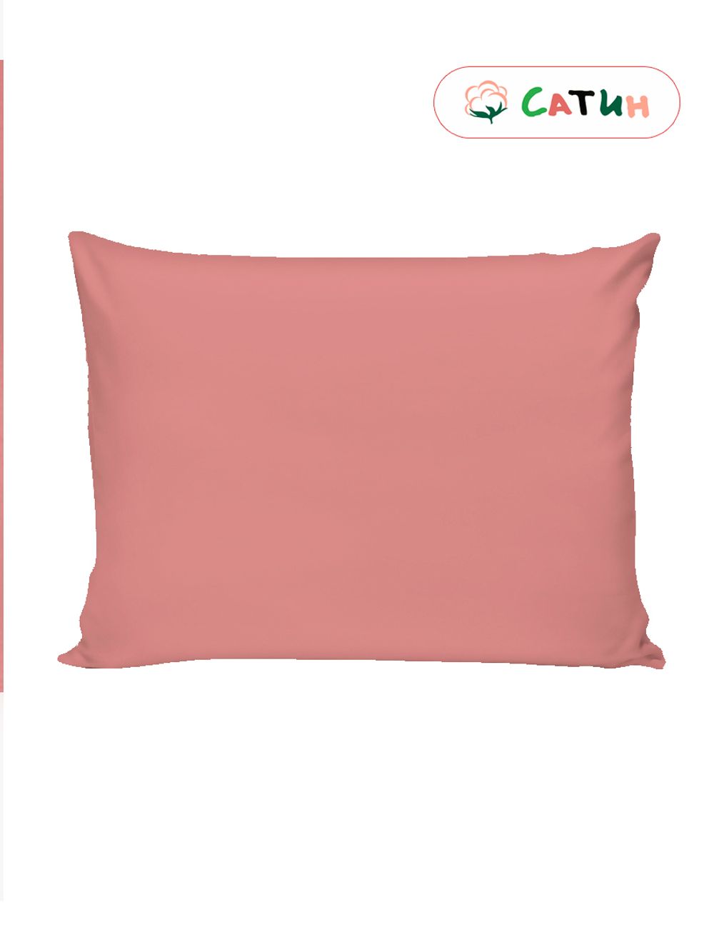 Наволочка 1шт сатин Milky Garden "Loam" 50x70 см на молнии