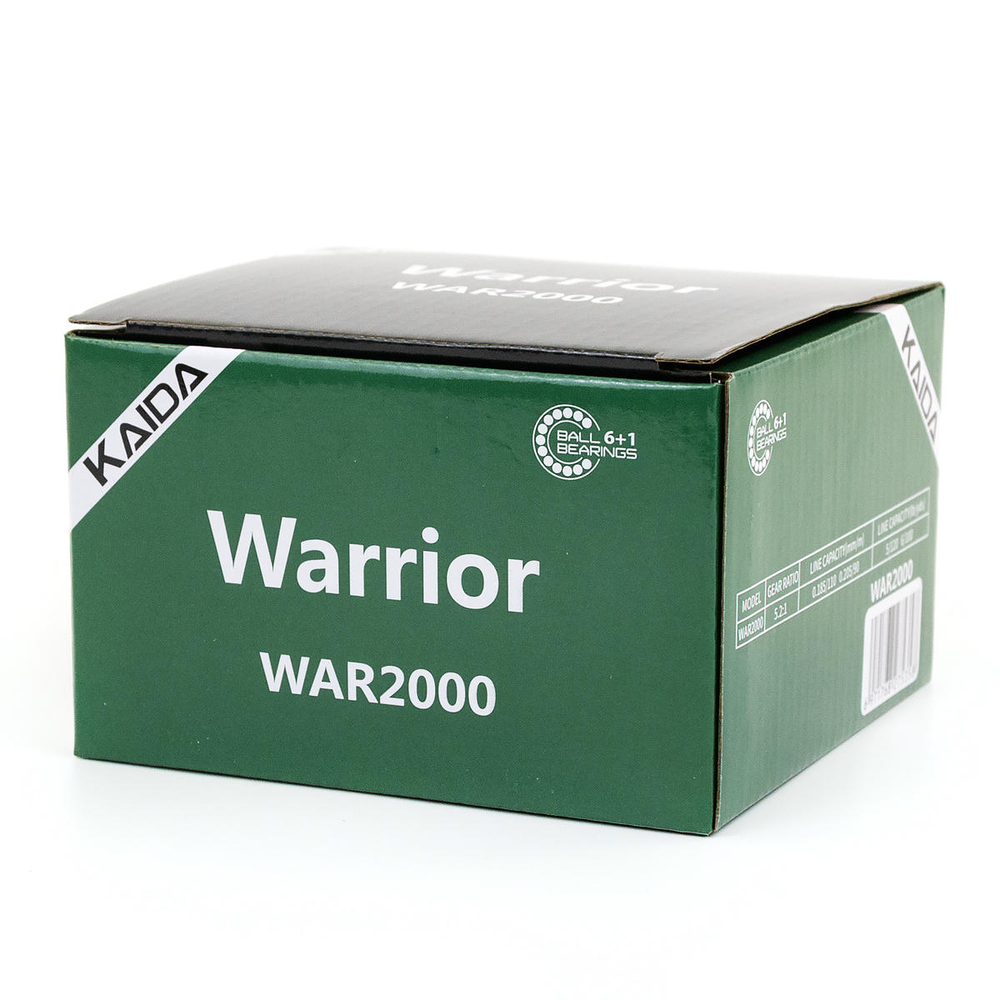 Безынерционная катушка 2000 Kaida WARRIOR (6+1BB, мет. шпуля)