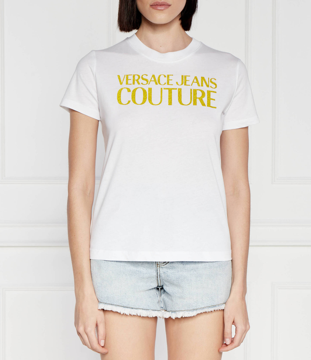 Футболка Versace Jeans Couture - белый(76HAHG03CJ00G)