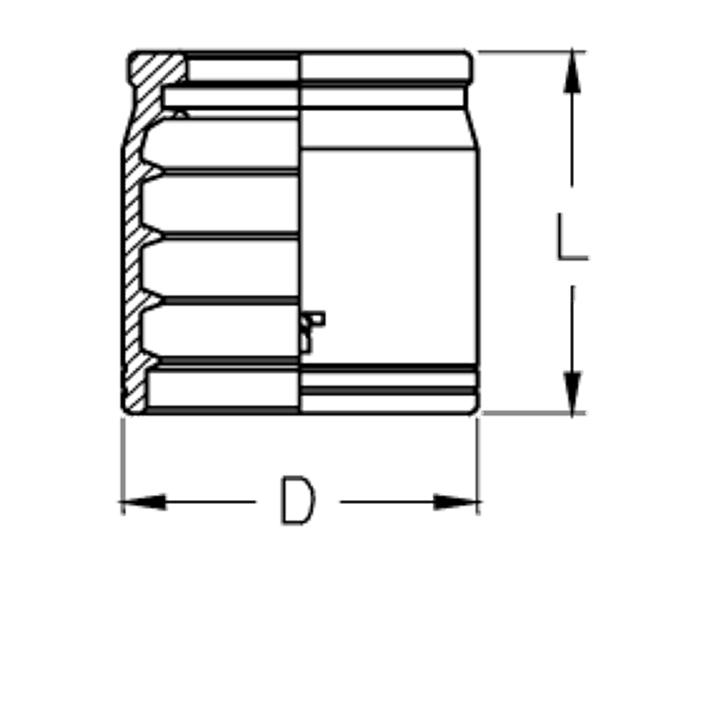 Муфта DN 32 1SN