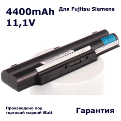 Аккумулятор iBatt 4400mAh, для FPCBP145 FMVNBP146 FPCBP281 CP293530-01 FPCBP282