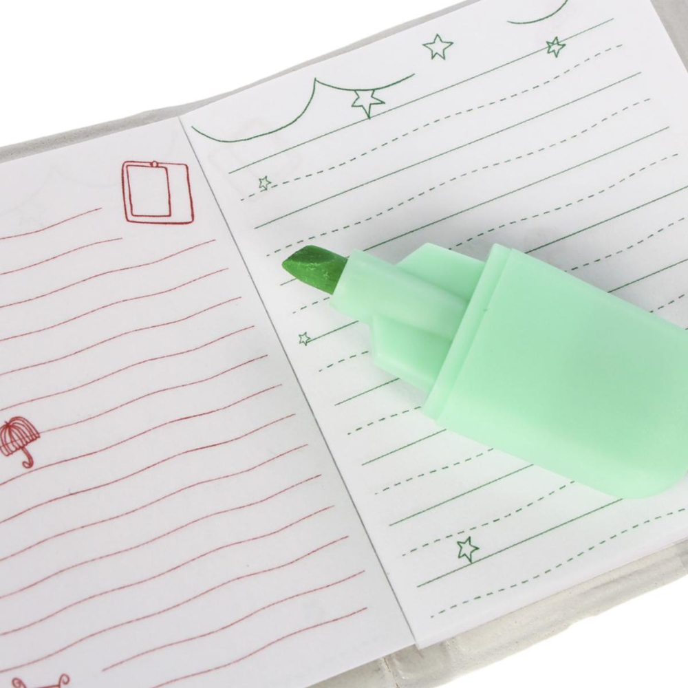 Набор "Динозавр" на блистере: блокнот в ПВХ 42л, ручка 4цв, текстовыделитель