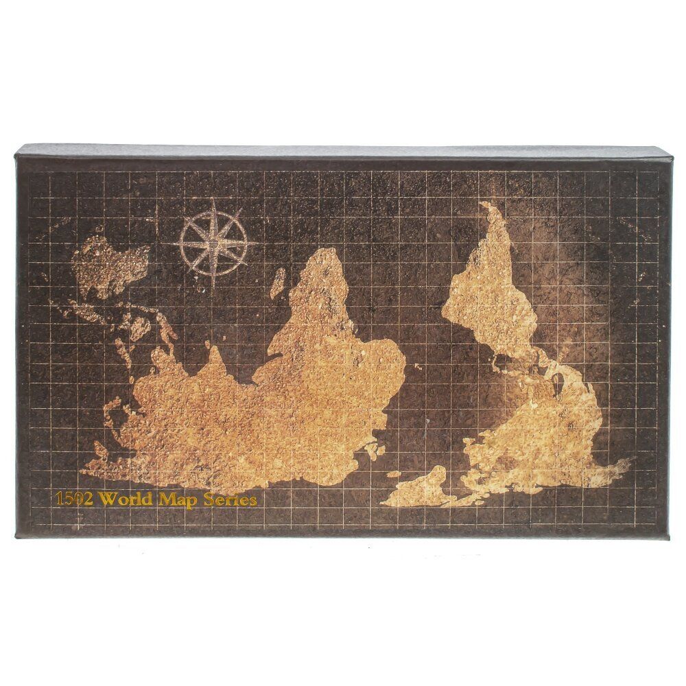 GAEM Набор подарочный: ручка перьевая, 5 наконечников, чернильница, воск, печать, держатель, L26 W15 H4 с