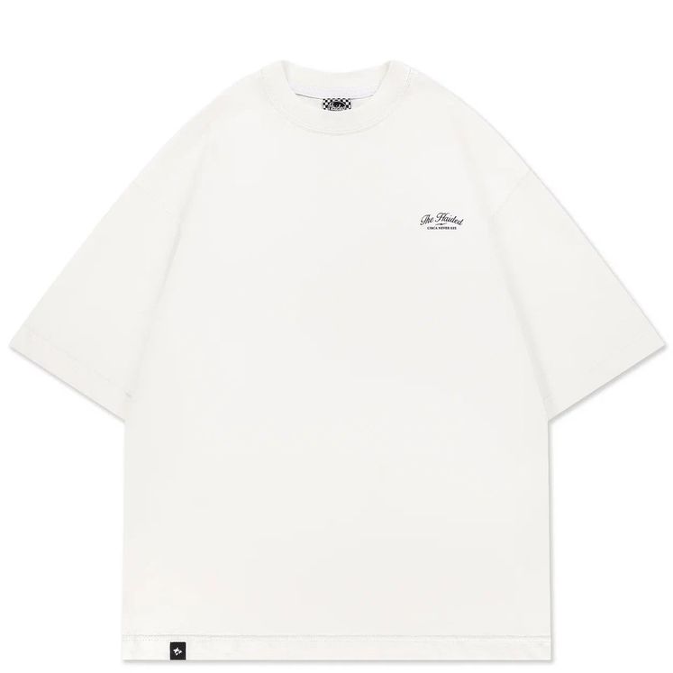 Футболка HAIDED CHECKERED FLAG HW, экрю