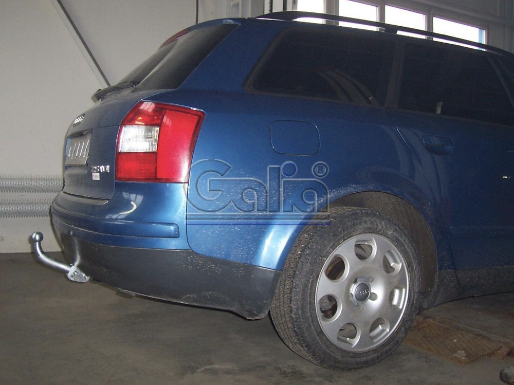 Оцинкованный фаркоп на Audi A4 седан/универсал (Avant) 2000-2007, включая 4WD (Quattro), SEAT Exeo седан/универсал 2009- (без электрики), Galia A036C