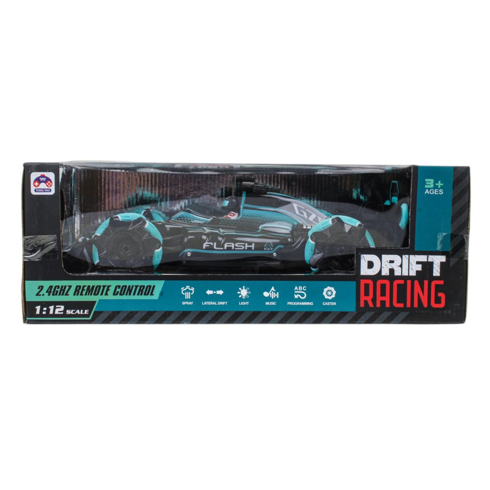 Р/У машина "SportCar", масштаб 1:12, свет/звук/спрей, многофункциональный пульт, аккумулятор