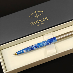 Ручка Parker "Открытый космос. Космонавт СССР " с ручной росписью Палех