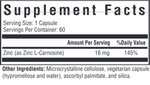 Zinc Carnosine 60 капсул Seeking Health