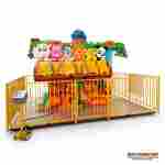 Летающая скамейка «Весёлая саванна», 12 мест,  6×6×2,85 м