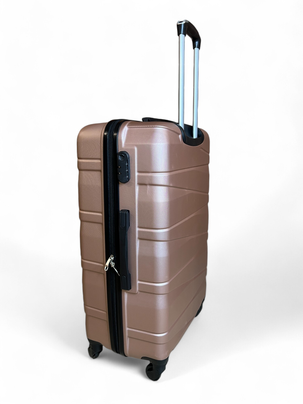 Большой чемодан Bon-Voyage Model Ten, Пудровый, L-