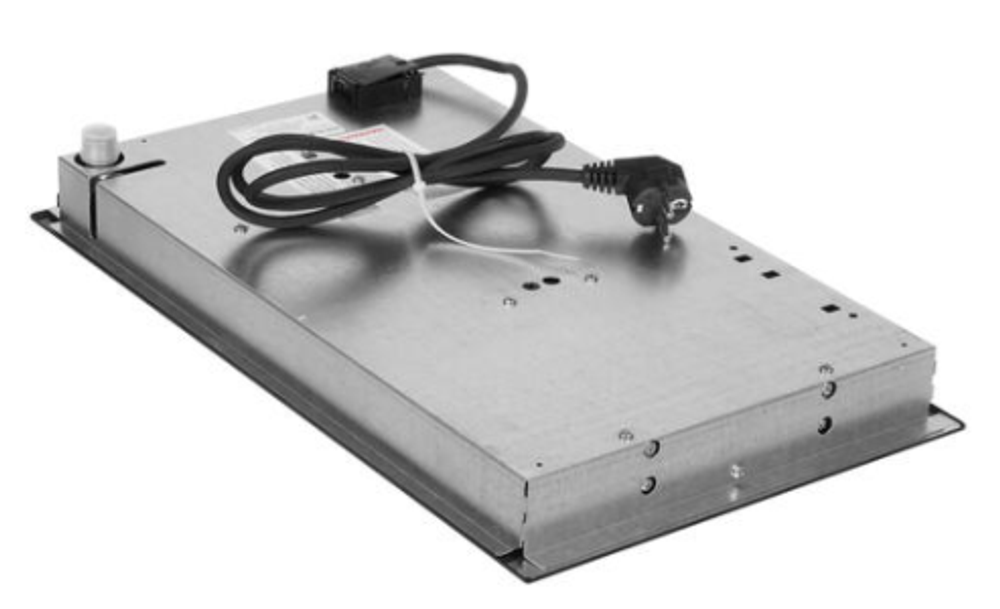 Поверхность варочная  Electronicsdeluxe TG2 400215F-007 (черная. ручки нерж. газ/к., 29*51) Россия