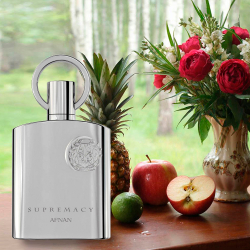Afnan Supremacy Silver Pour Homme — парфюмерная вода для мужчин. Изображение by Gigachat