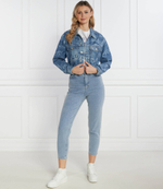 Джинсовая куртка Tommy Jeans - голубой(DW0DW17664)