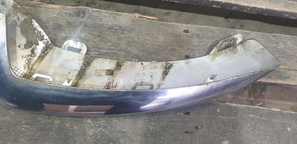 Накладка переднего бампера Mercedes GLE (C292) 15-19 Б/У Оригинал A2928850300