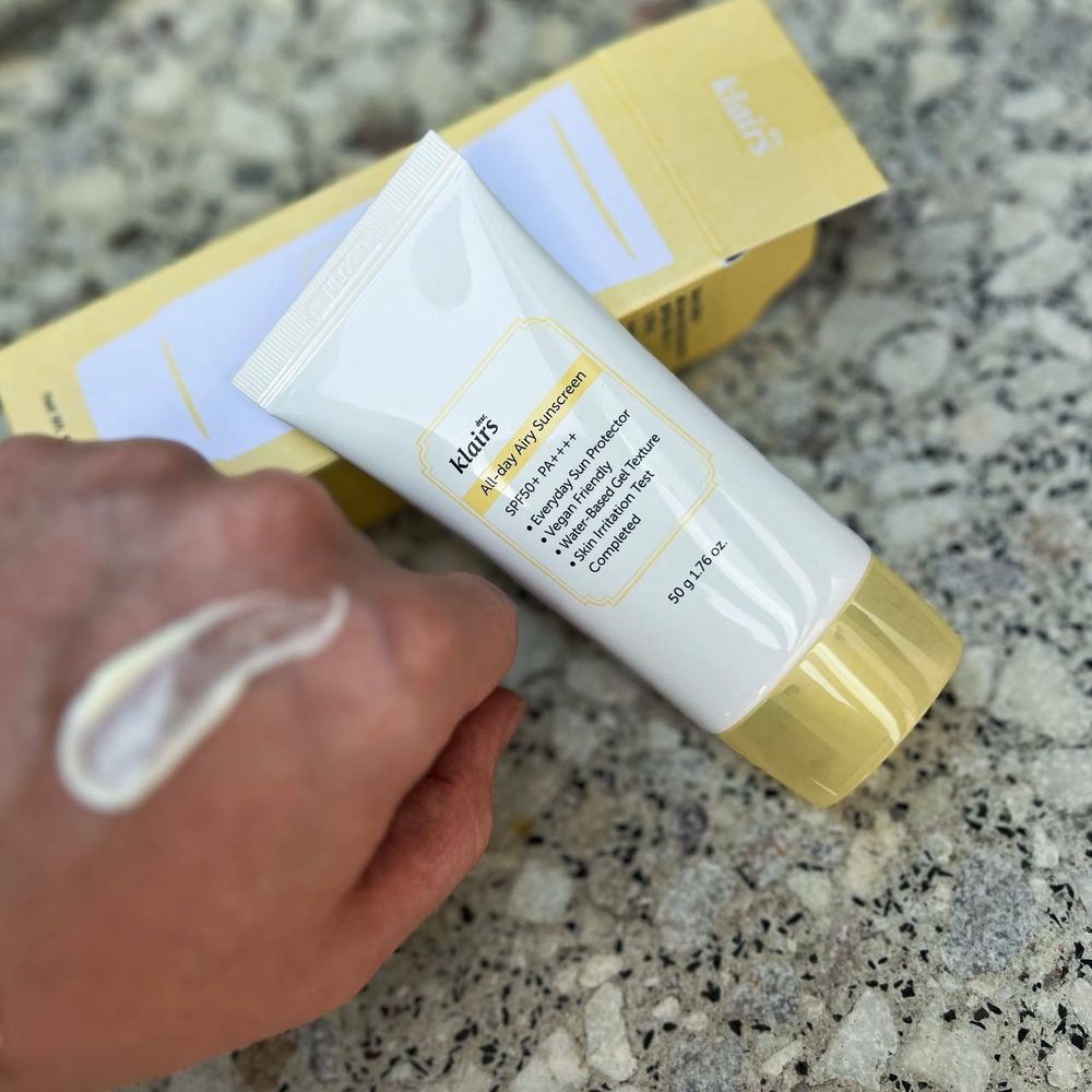 DEAR, KLAIRS Солнцезащитный крем All-day Airy Sunscreen SPF50+PA++++ (50мл). (срок годности до 02.05.2026)