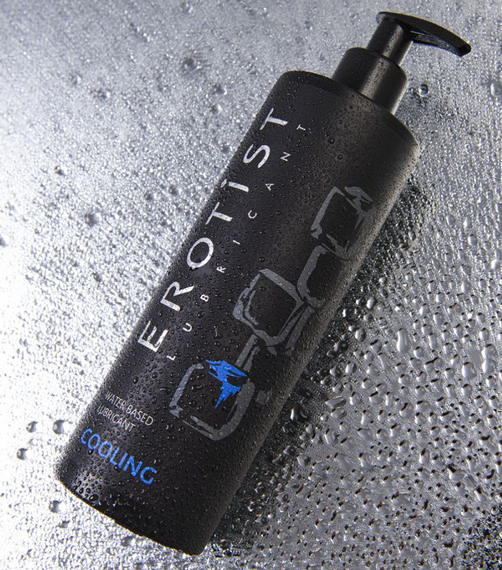 Лубрикант на водной основе с охлаждающим эффектом Erotist Lubricants Cooling 400мл
