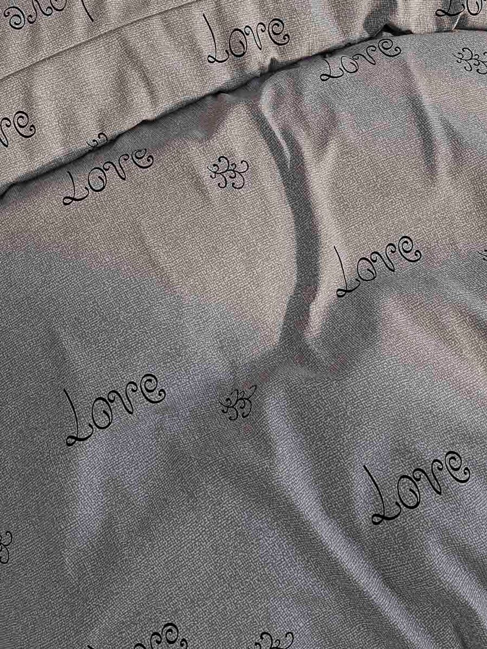 Простынь поплин Сказка "Lovecats (компаньон)" 240x215 см