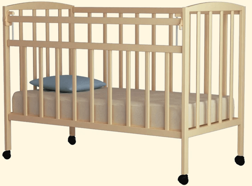 Кровать детская Magico mini колесо Кр1-01м (береза)
