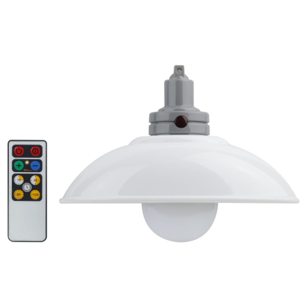 Ночник - светильник светодиодный ЭРА NLED-488-1W-MS-W настенный на батарейках с пультом белый | Ночники