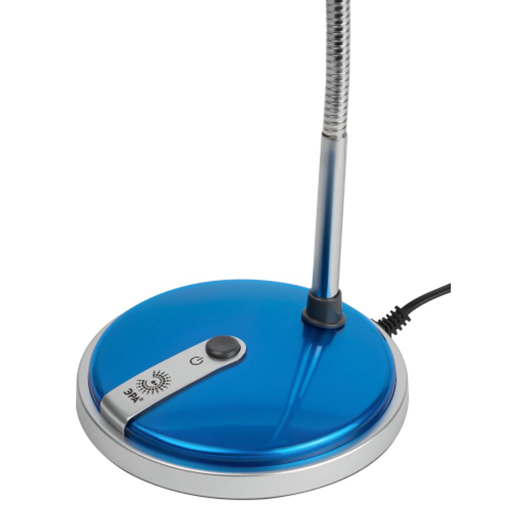 Настольный светильник ЭРА NE-301-E27-15W-BU синий | Настольные светильники под лампу