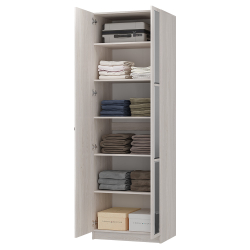 Шкаф двухстворчатый Зарина ШК-01, ясень белый