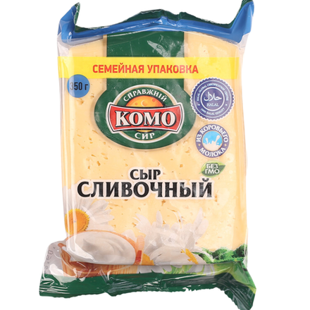 Сыр Комо Сливочный 50% 350 гр