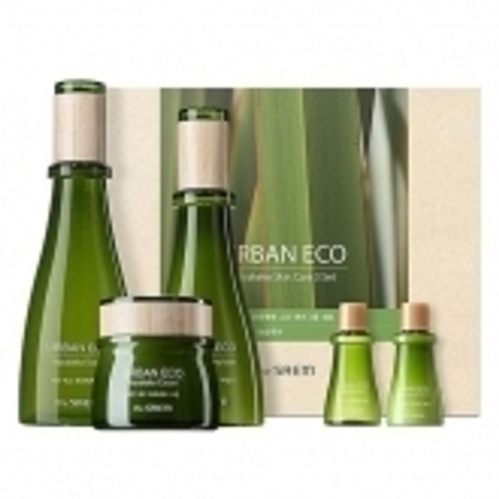 Набор уходовый с экстр. корня новозел. льна Urban Eco Harakeke Root Skin Care 3 Set 180мл/140мл/60мл/31мл*2. Страна производитель: Корея (Уход за лицом)