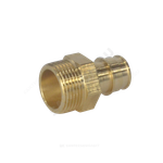 Муфта для PE-X труб радиальная латунь Дн 16х3/4" НР РОС .