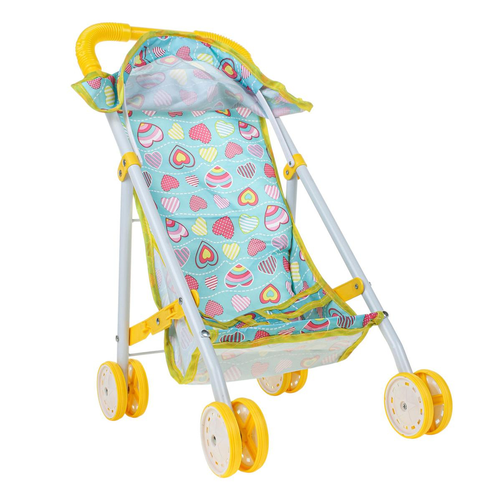 Коляска для кукол сидячая, пакет B5327-7A