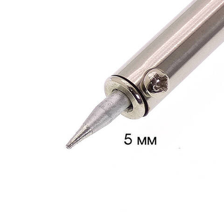 Паяльник 40Вт пластиковая ручка тонкое жало