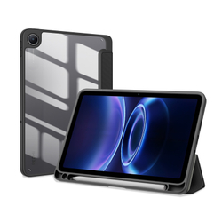 Чехол книжка черного цвета для планшета Xiaomi Redmi Pad 2 и Poco Pad C1, серия Toby Series от Dux Ducis