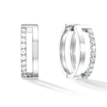 Серьги Coeur de Lion Crystal-Silver 0136/21-1817